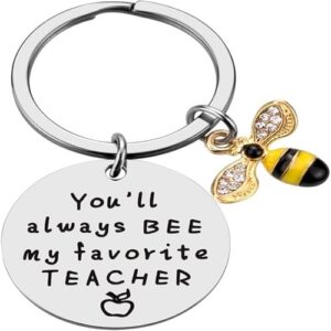 Teacher Gifts Keychain - Teacher Appreciation Gifts for Women Teacher Christmas Valentines Gifts